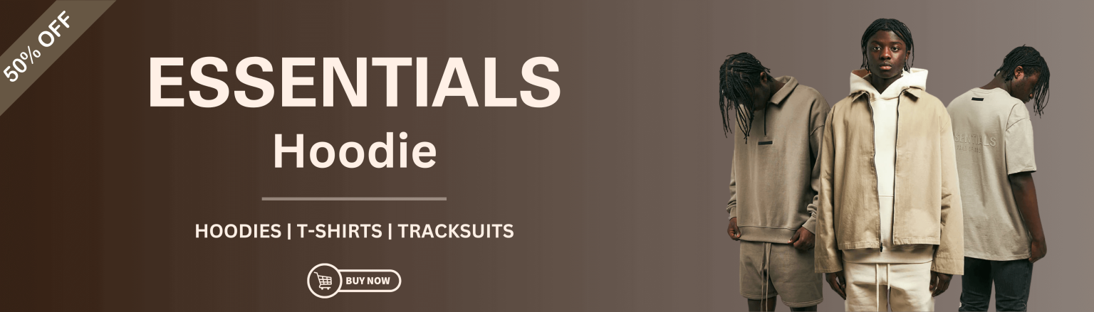 Cozy Up in a Premium-Quality Essentials Hoodie