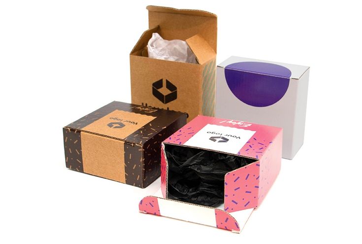 Custom shipping boxes with logo